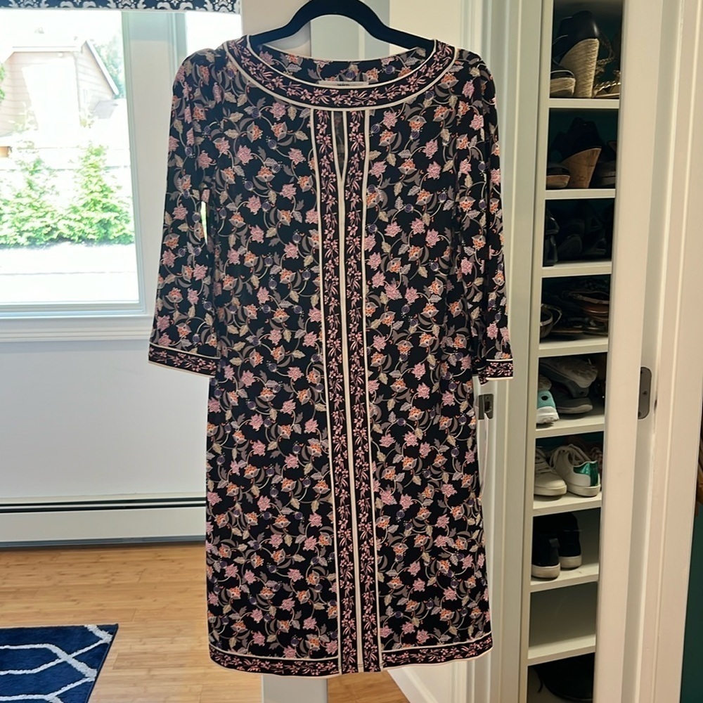 NWT great printed three quarter sleeve dress